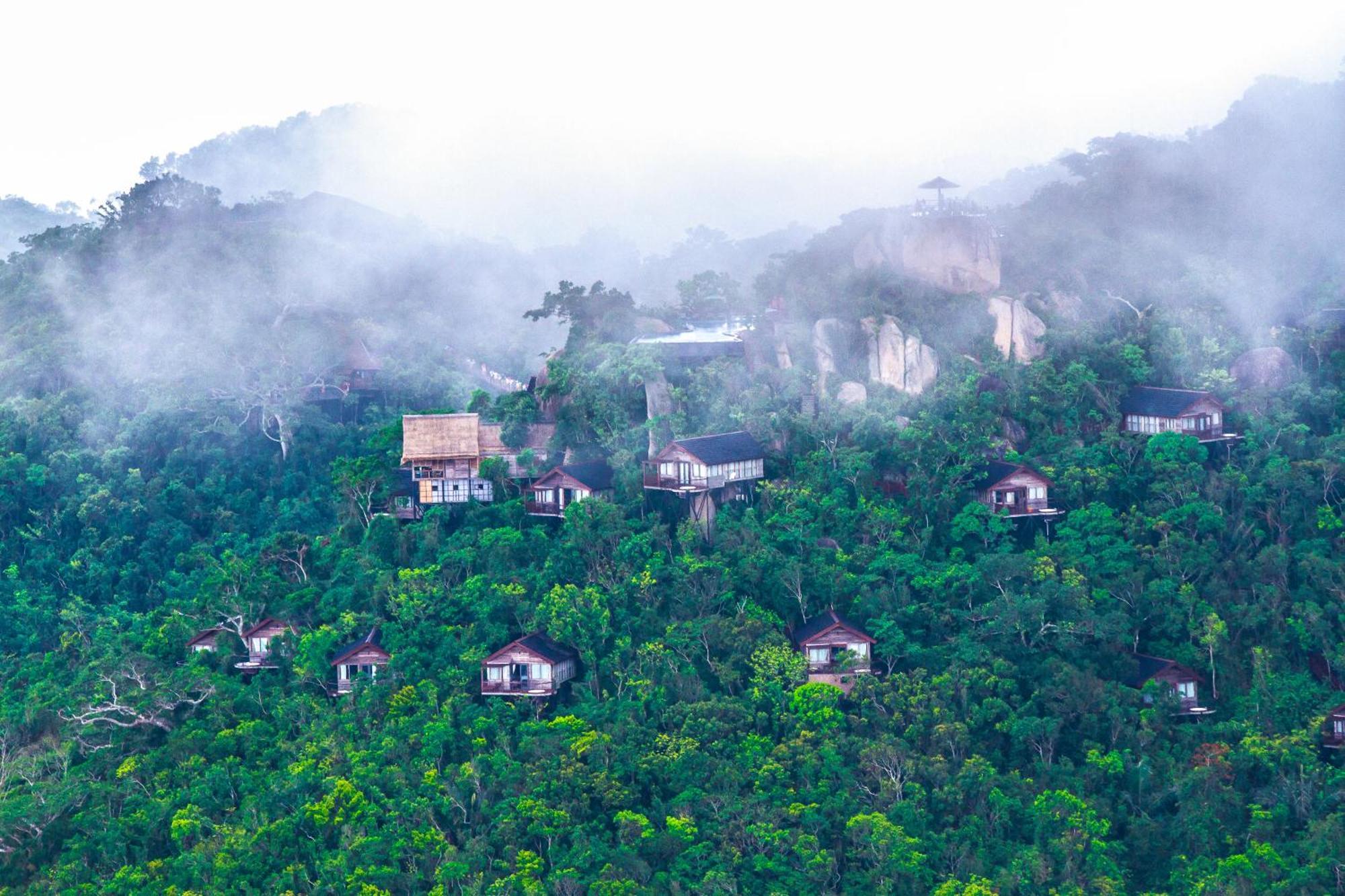 Yalong Bay Earthly Paradise Birds Nest Resort （Mountain Villas) Sanya Exterior photo