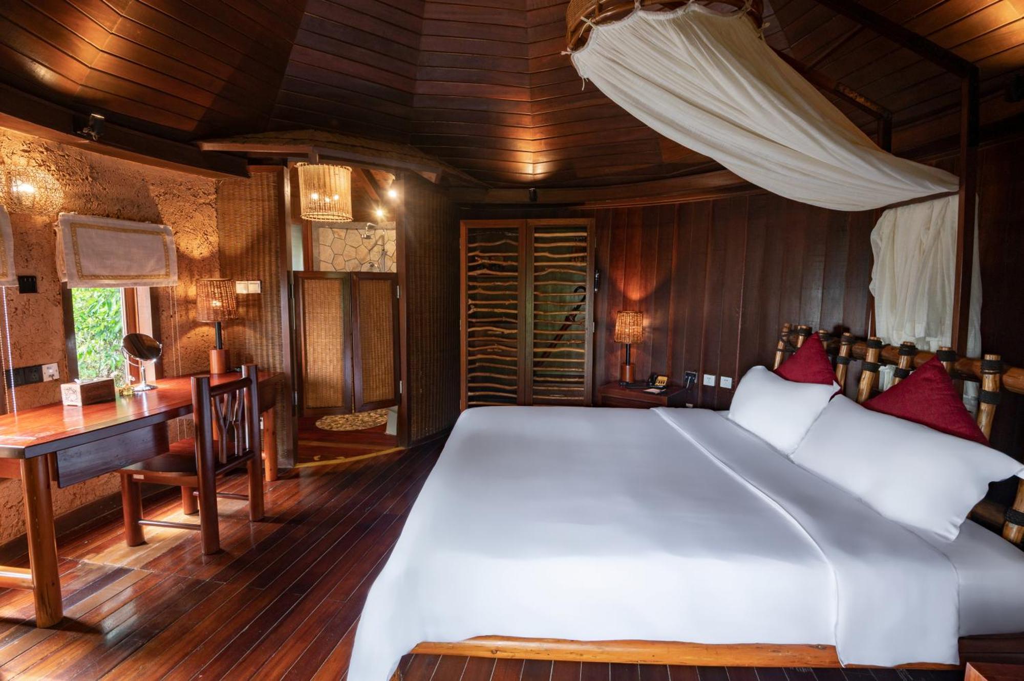 Yalong Bay Earthly Paradise Birds Nest Resort （Mountain Villas) Sanya Exterior photo